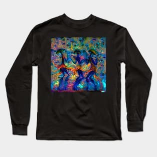 Mushroom Disco Long Sleeve T-Shirt